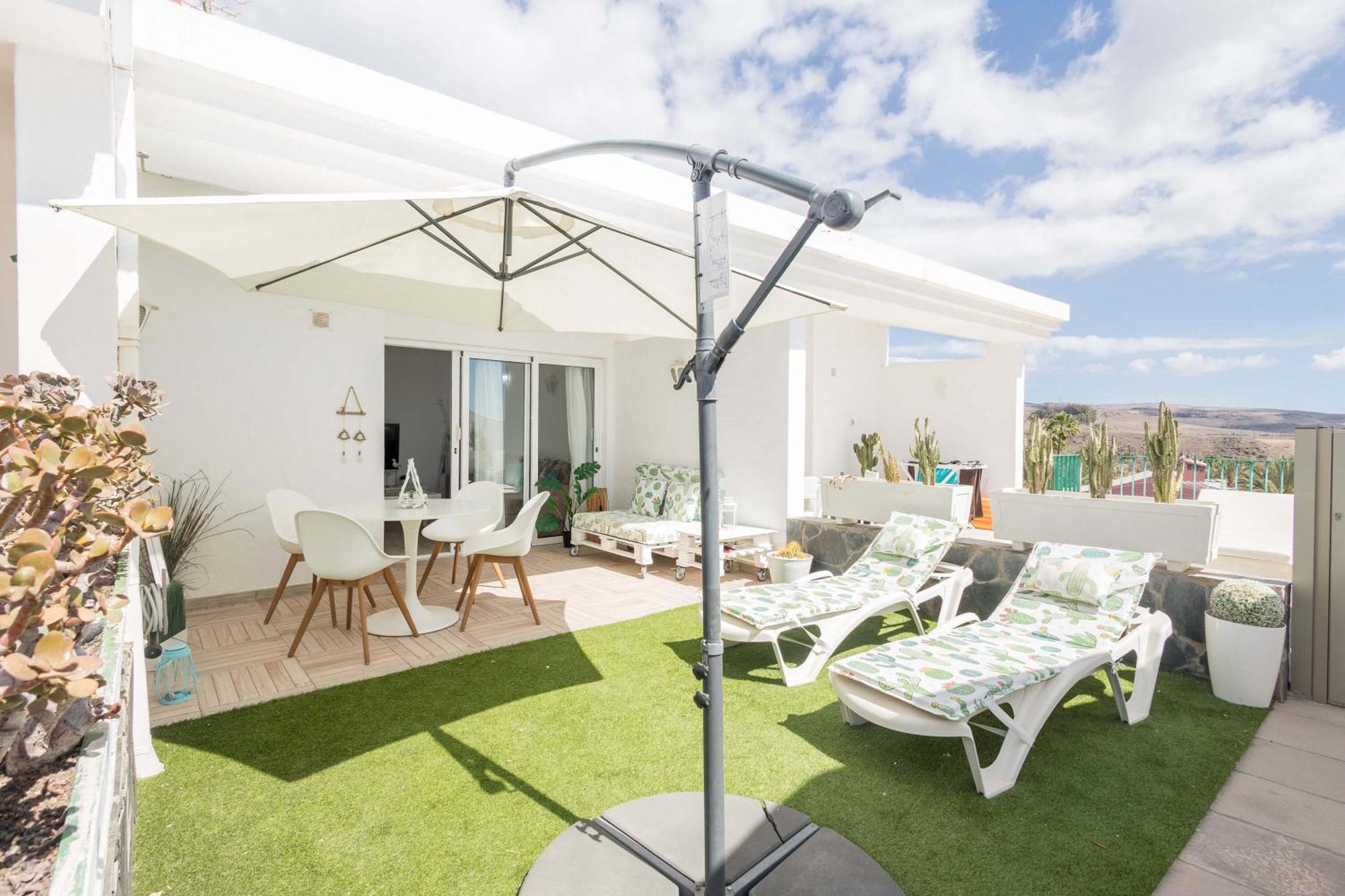 Playa Del Aguila Bungalow Con Terraza Solarium Maspalomas  Exterior photo